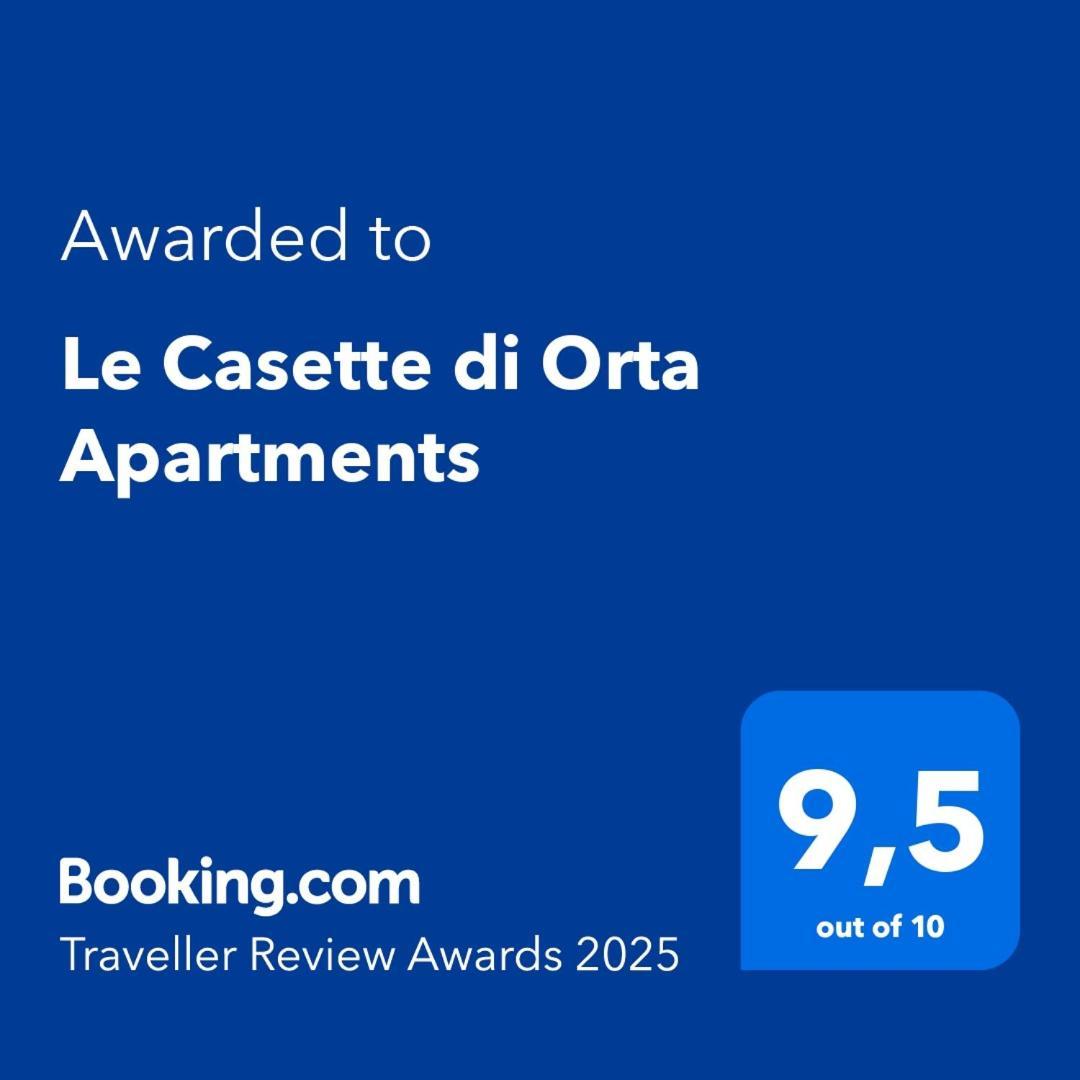 Le Casette Di Orta Apartments Орта Сан Джулио Екстериор снимка